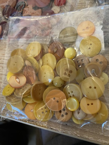 Bulk bag buttons job lot - bag,