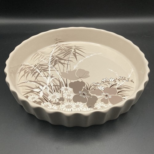 Poole pottery mandalay flan - poole,