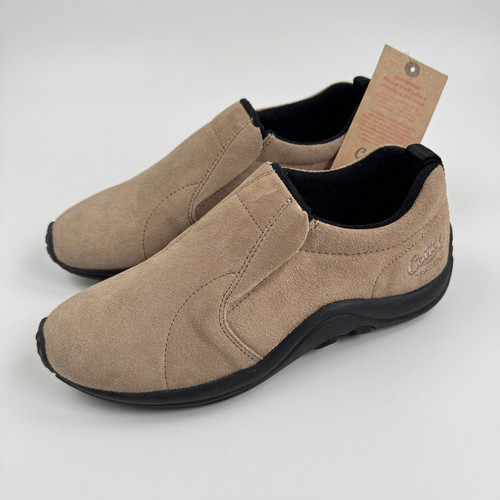 Cotton traders beige - cotton, suede