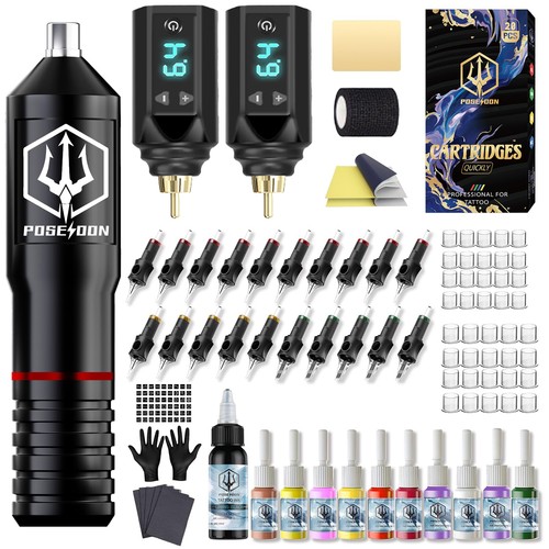 Poseidon tattoo gun kit - tattoo,