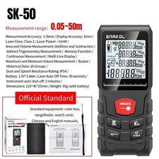 Laser Distance Meter 50M/165ft