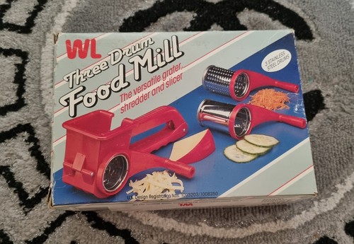 Vintage drum food mill - vintage, 3