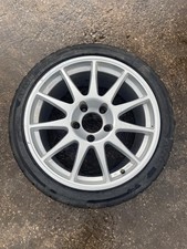 SSANGYONG MUSSO SPEEDLINE CORSE 18" INCH ALLOY WHEEL SET 265-35-ZR18 JX18H2 ET43