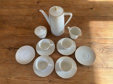 Seltmann Weiden Bavaria “Monika” Porcelain Coffee Set Vintage Germany 