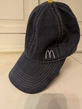 McDonalds Hat Employee Crew Baseball Cap 100% Genuine Uniform 