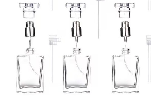 Clear glass empty refillable - glass,