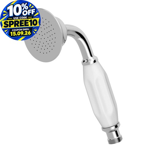Bathroom round shower handset - round,