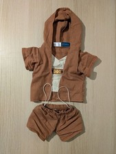 Build a Bear Star Wars Outfit Obi Wan Kenobi Jedi Brown Jacket Suit Costume