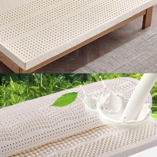 Natural Latex Mattress Double Rubber Cushion Extra Soft Breathable Thin Models
