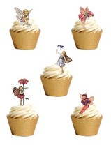 Cake Toppers Vintage Flower