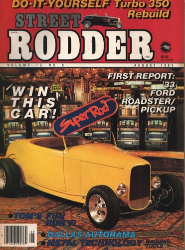 Street rodder magazine - street,