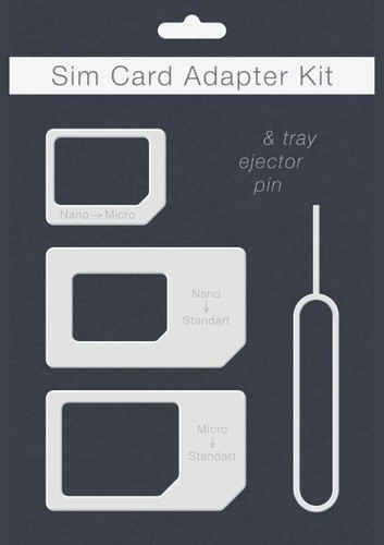 Sim card adapter - sim, for