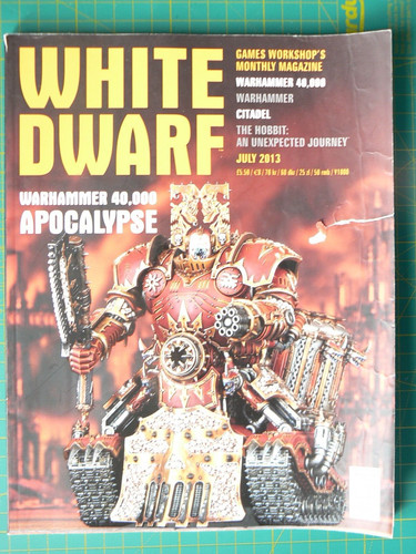 White dwarf july 2013 - dwarf,