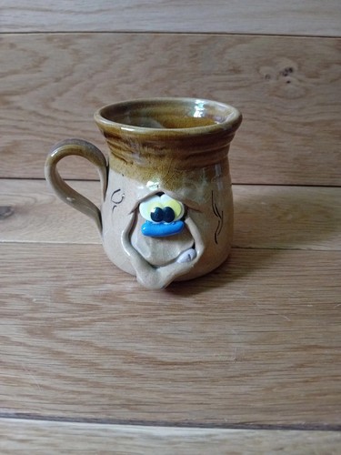Ugly funny face mug - mug, cup