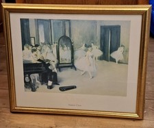 Edgar Degas 'The Dance Class' Framed Print