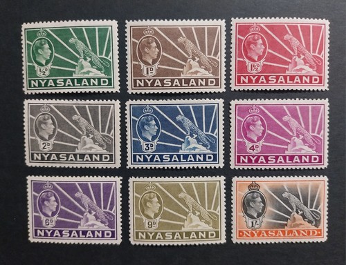 Nyasaland 1938 kgvi 2d - kgvi, 1/2d