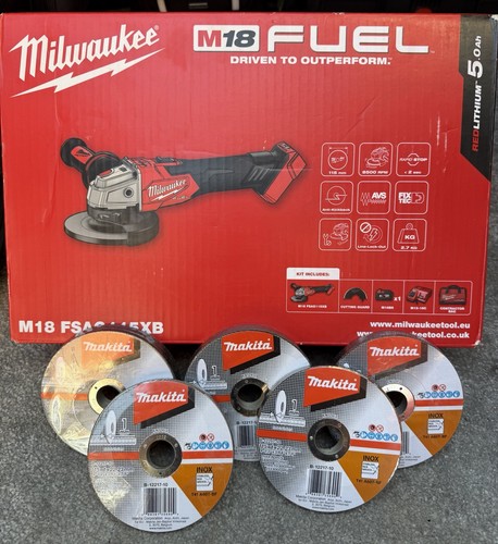 Milwaukee m18 fsag115xb angle - milwaukee,