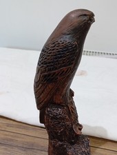 Hand-Carved Wooden Eagle