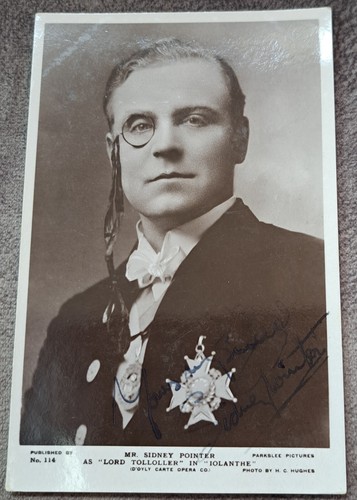 Signed postcard parkslee - postcard,