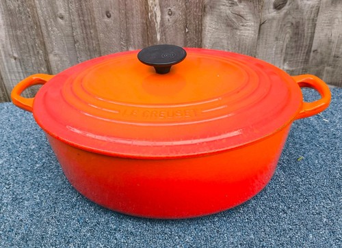 Vintage large creuset oval - vintage,
