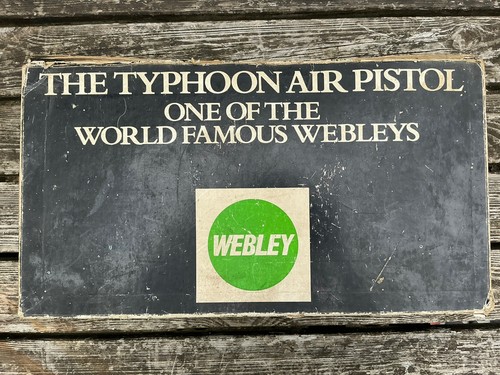 Webley typhoon air pistol - air,