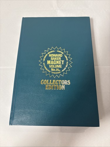 Howard baker magnet vol - howard,