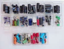 Job Lot Capacitors Various, Xicon, Dubilier, Bennic, ITT, Jamicon, etc..