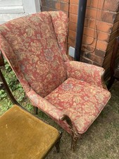 Floral Parker Knoll Arm Chair