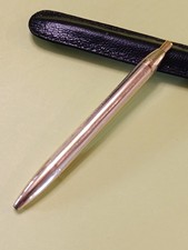 Waterman's Flair Double Diamond Gold Plated Small Lady Pen - Needs Refill (1719)