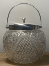 Superb Cut Glass Biscuit