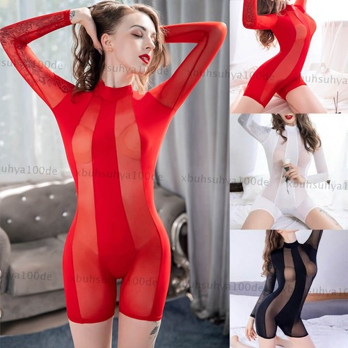 Women sheer mesh - mesh, short