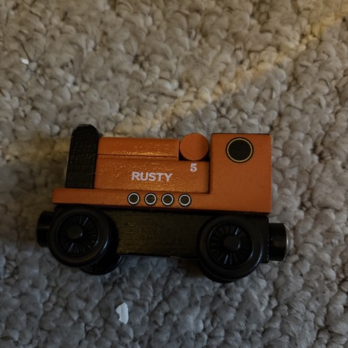 Wooden railway rusty from - railway,