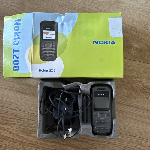 Nokia 1208 mobile - 1208, grey