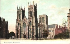York Minster West Front ETWD