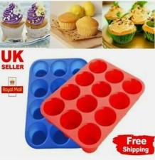 1 X LARGE MUFFIN YORKSHIRE PUDDING MOULD BAKEWARE 12 CUP CAKE BAKING TRAY
