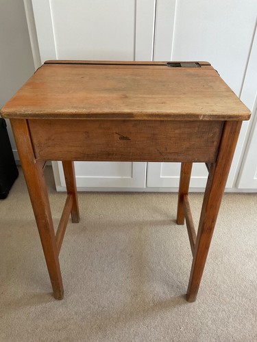 Vintage wooden two level