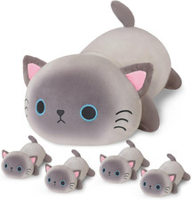 Siamese Cat Plush with 4
