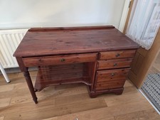 Ducal Pine Desk with Drawers