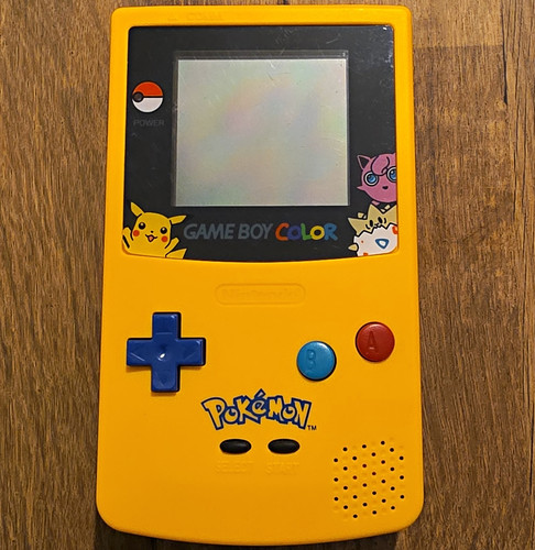 Nintendo game boy color - game,
