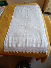 Vintage 50s White Cotton