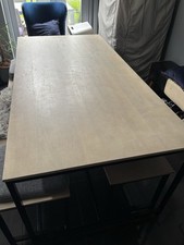 Industrial Table and Bench