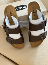 Scholl Brown Slider Adjustable