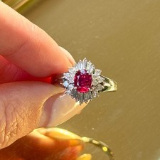 Vintage Natural Ruby and