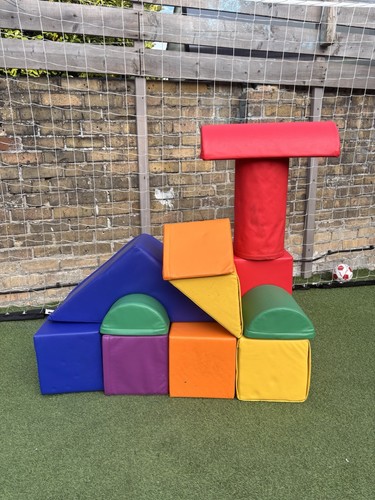Educational soft play shapes - soft,