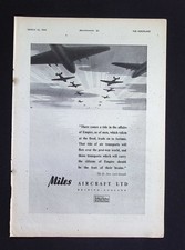 Original 1944 Advert Miles