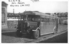Vintage Bus photograph Single