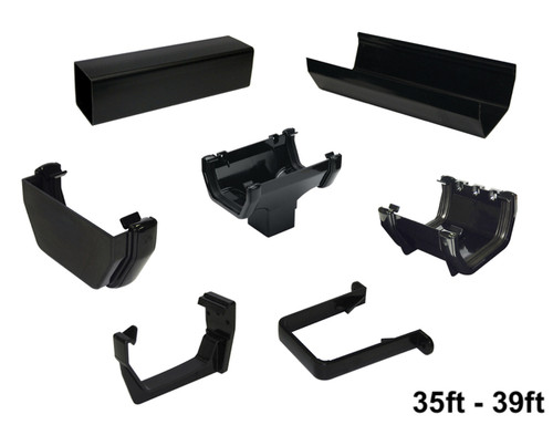 Full set square - line, black