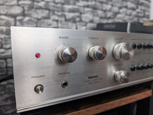 Nikko stereo amplifier trm 230 - stereo,