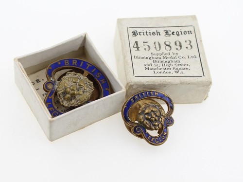 British legion enamel - legion,