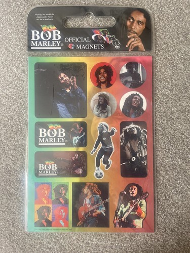 Bob marley memorabilia - marley, magnets